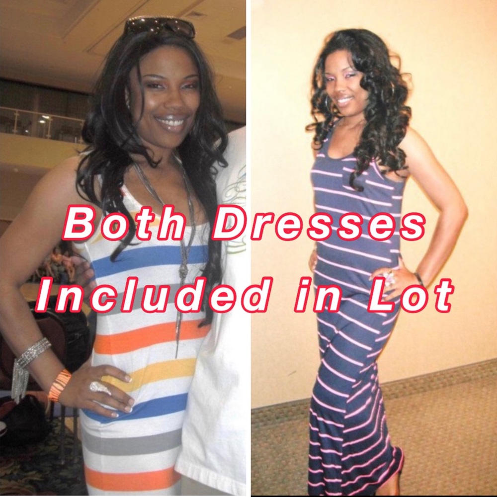 2 "Medium" Maxi Dress Lot💗💗💜